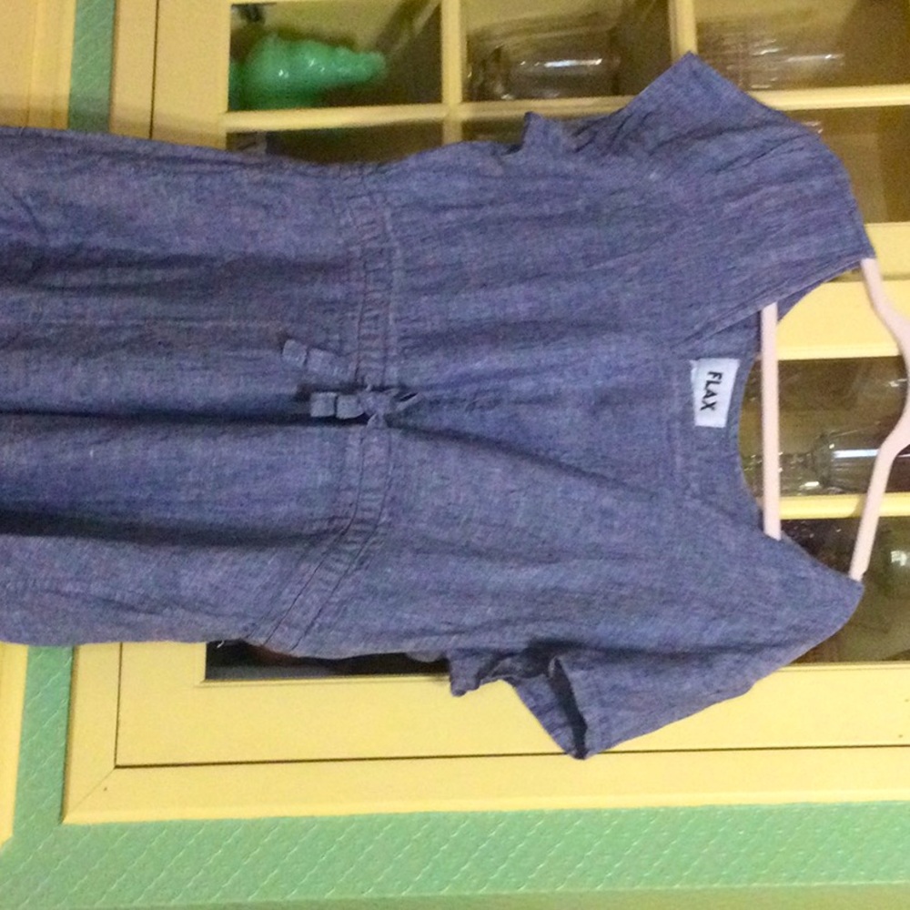 FLAX BLUE DRESS